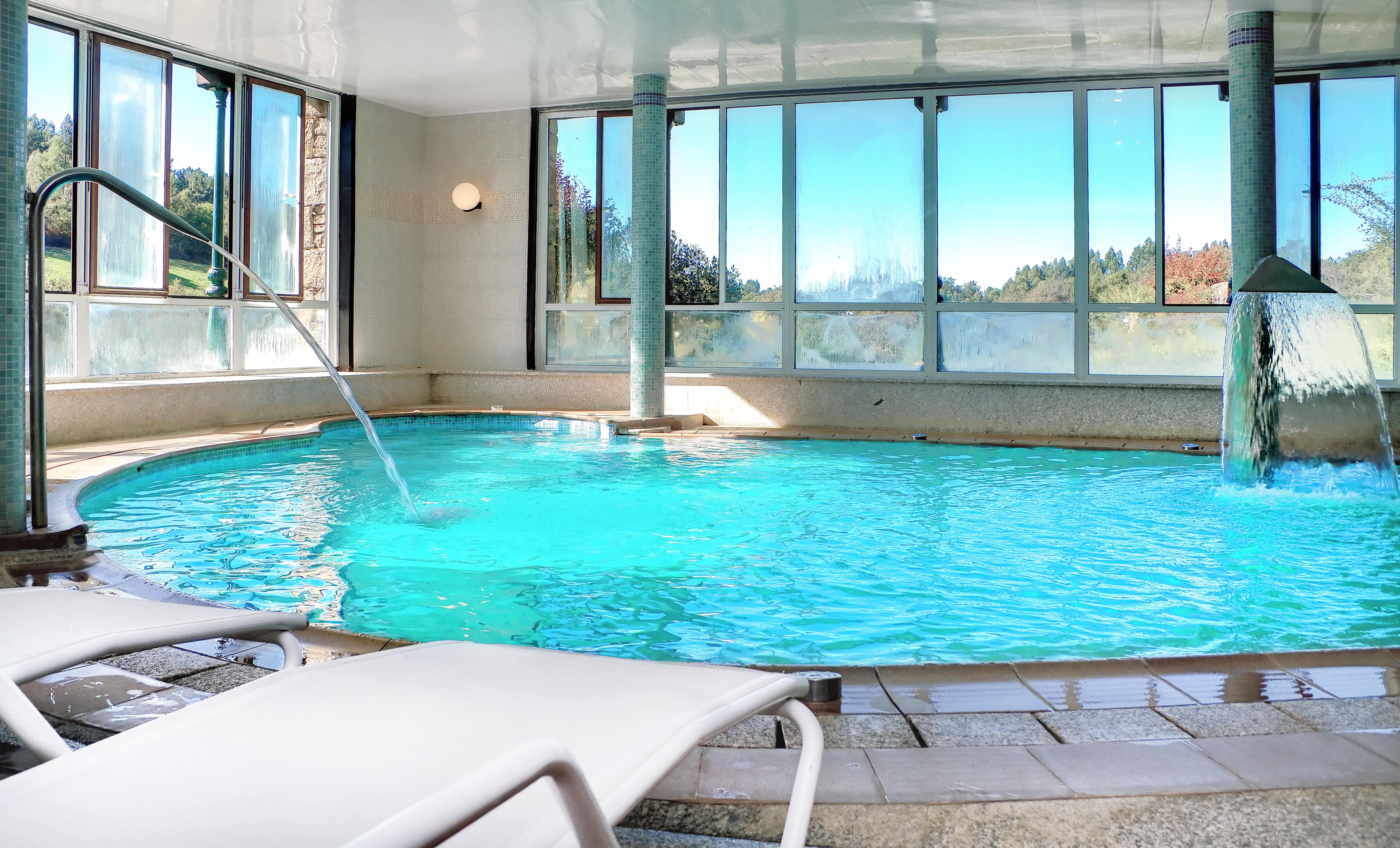 Hotel Balneario Rio Pambre Palas de Rei エクステリア 写真