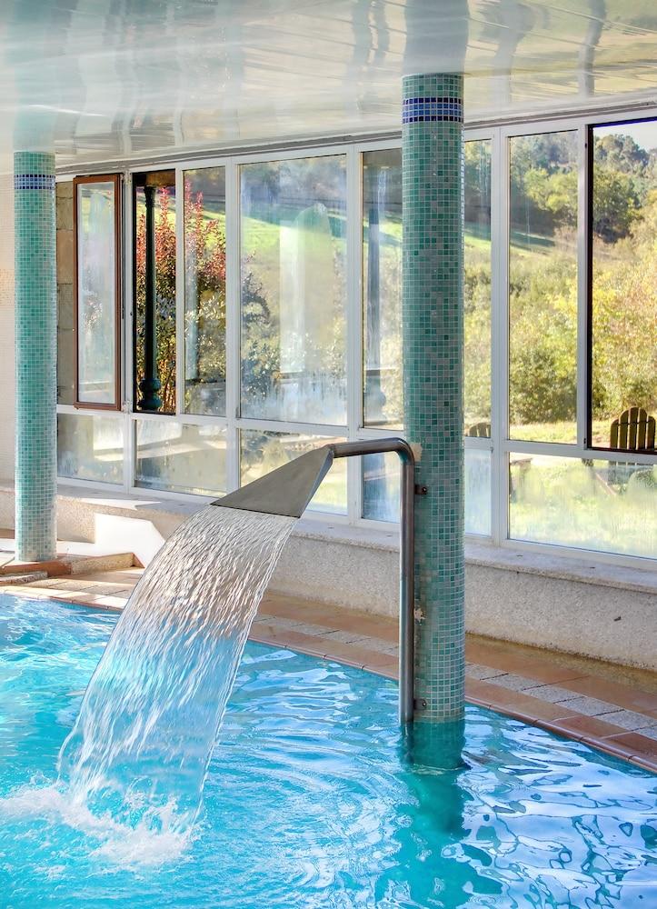 Hotel Balneario Rio Pambre Palas de Rei エクステリア 写真